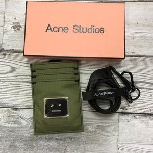 🆕Acne ​Logo Lanyard Card Holder